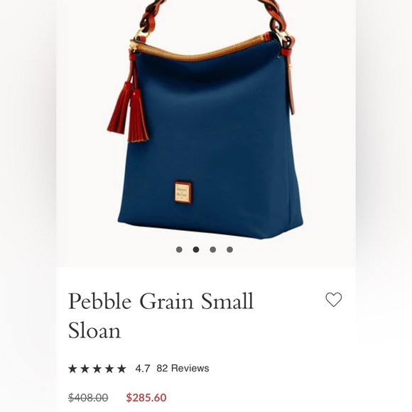 Dooney & Bourke Handbags - Dooney & Bourke Pebble Grain Small Sloan